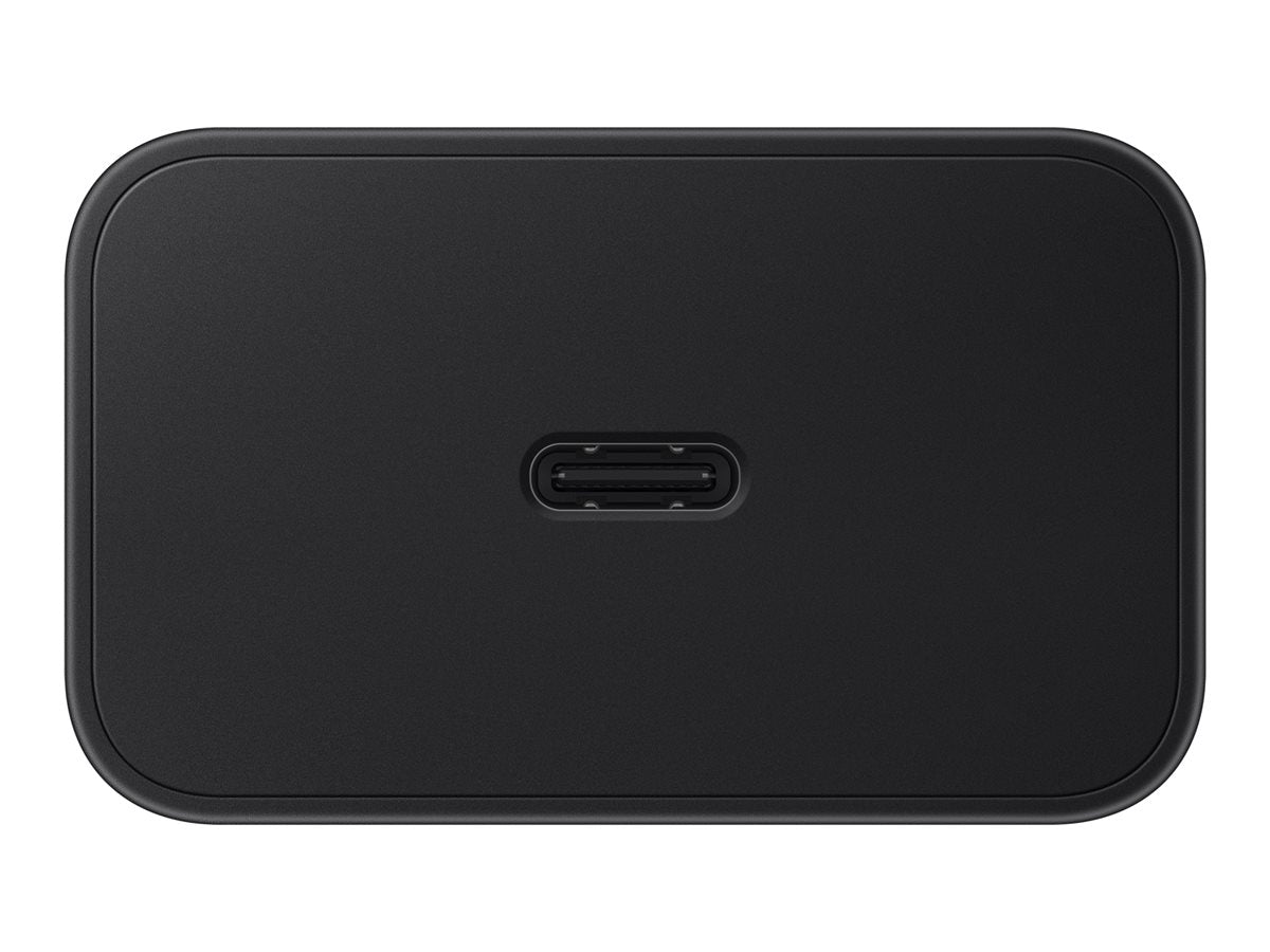 SAMSUNG Schnellladeadapter 60W USB-C ohne Kabel - Vorderansicht