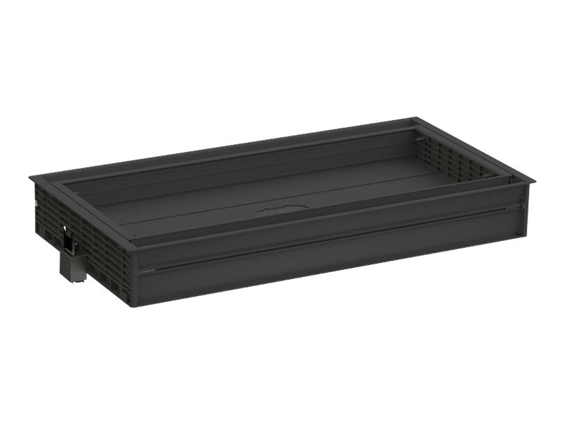 BACHMANN VENID Einbaurahmen schwarz - Vorderansicht