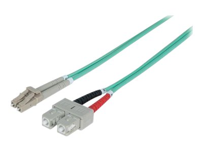 INTELLINET LWL Kabel LC/SC OM3 5m Anschlussansicht