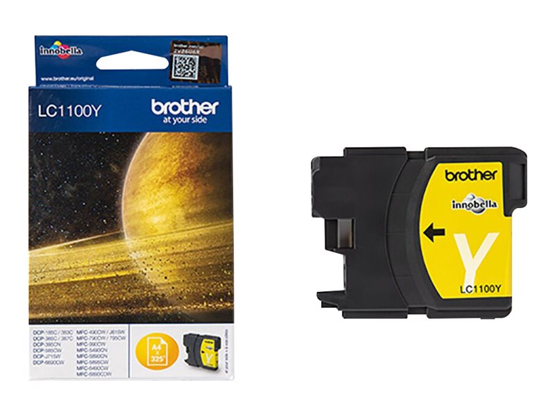 BROTHER LC-1100 Tinte gelb Detailansicht