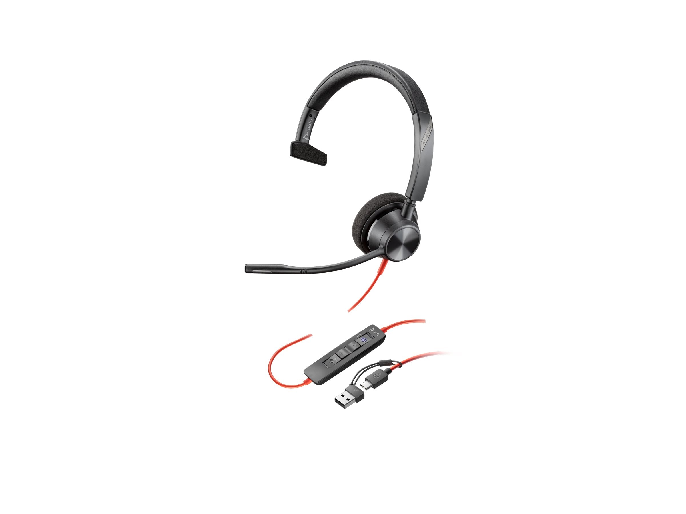 HP Poly Blackwire 3310 Headset Detailansicht
