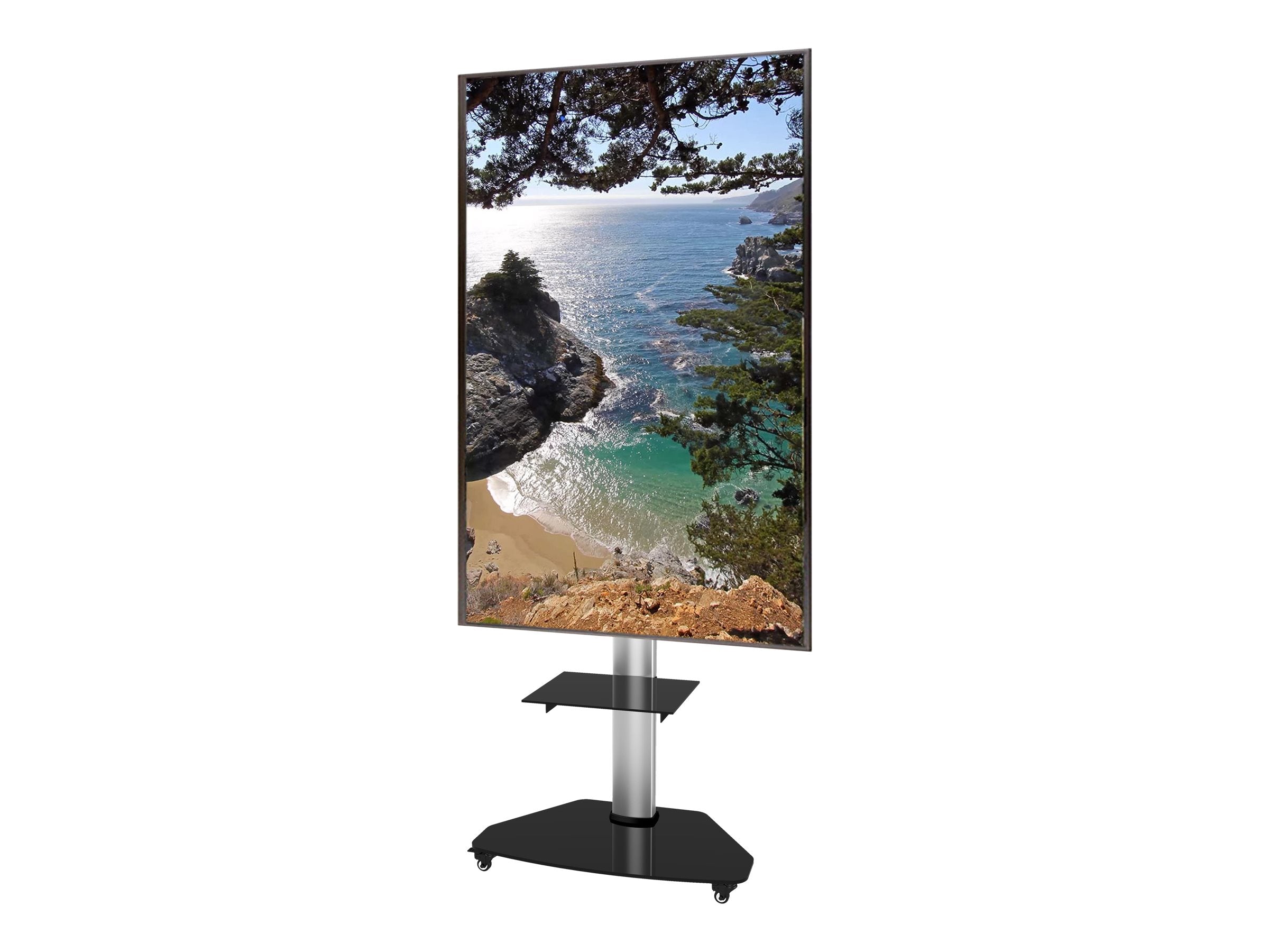 TECHLY TV Trolley ICA-TR3SL Seitenansicht