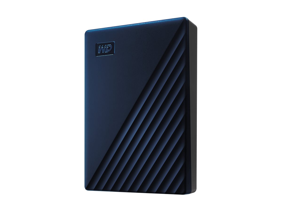 WD My Passport for MAC 6TB Blue - Vorderansicht