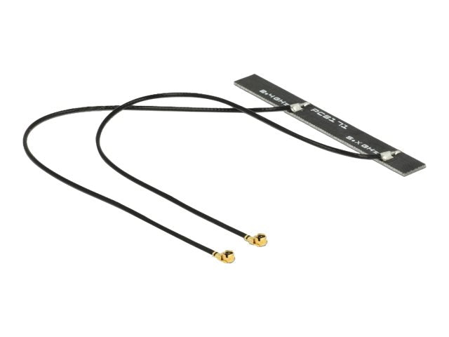 DELOCK WLAN 802.11 ac/a/h/b/g/n Doppelantenne Vorderansicht