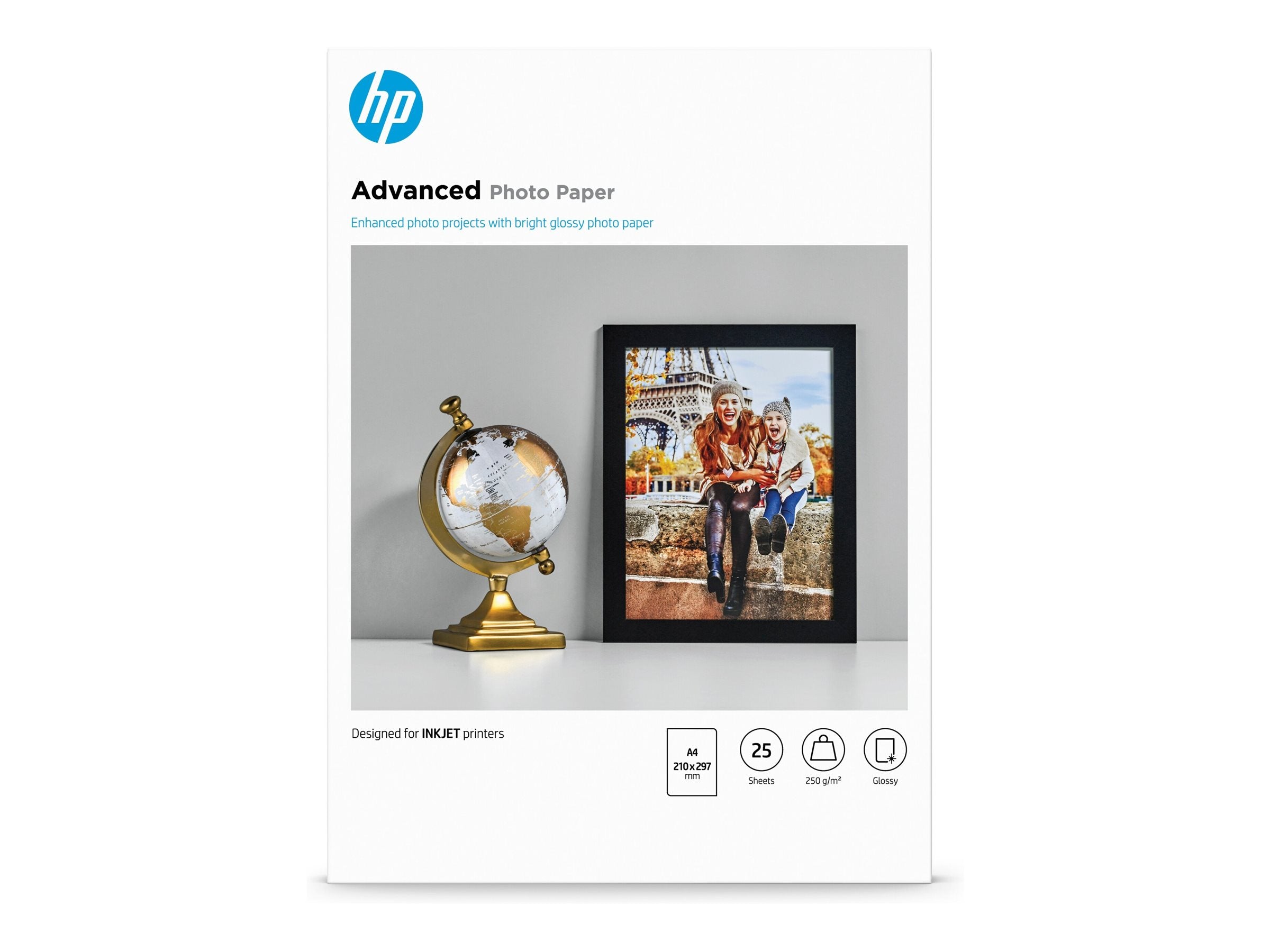 HP Q5456A Advanced glossy photo paper Detailansicht