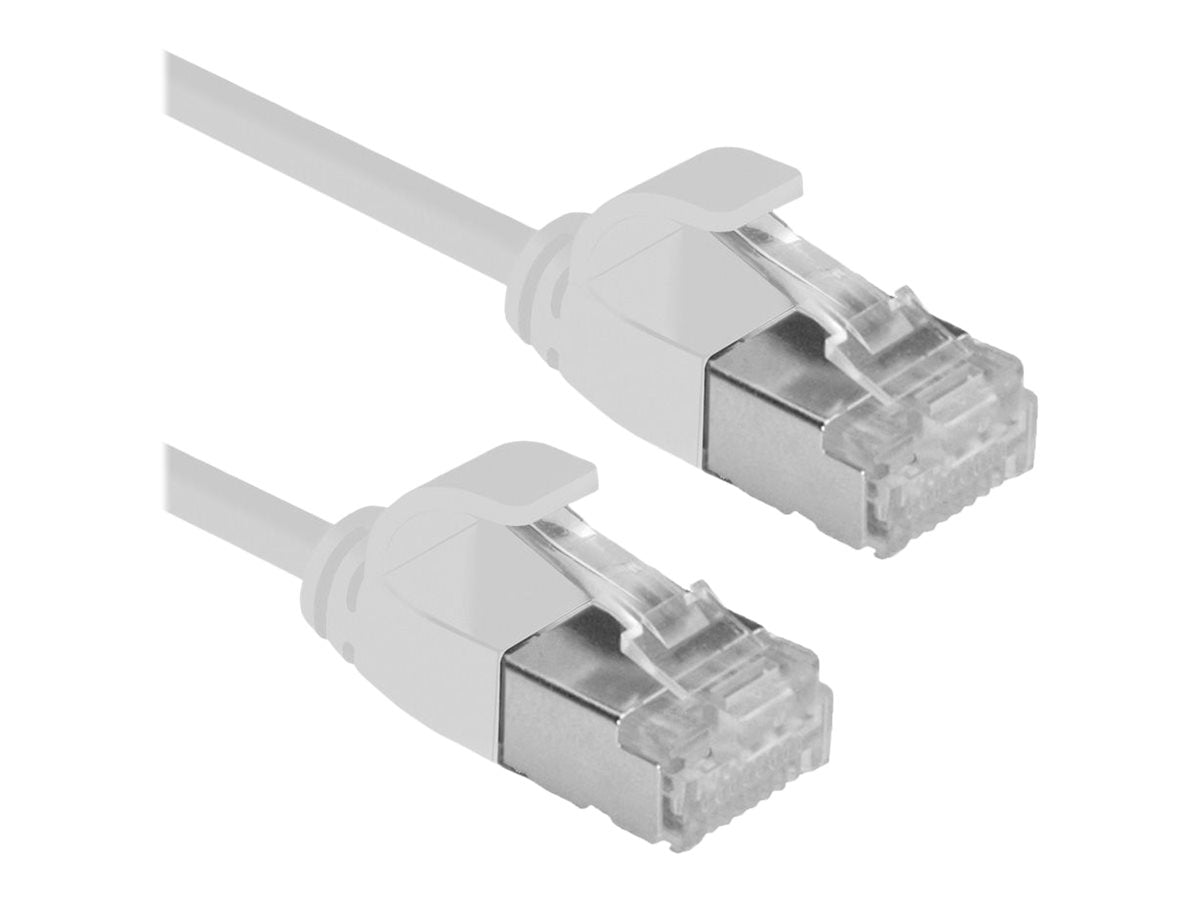ROLINE U/FTP DataCenter Patchkabel grau 1m Vorderansicht