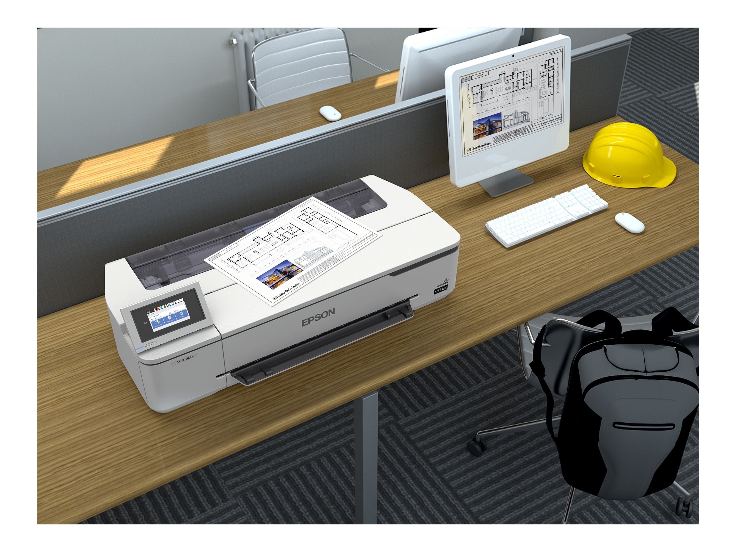 EPSON SureColor SC-T2100 Großformatdrucker Vorderansicht