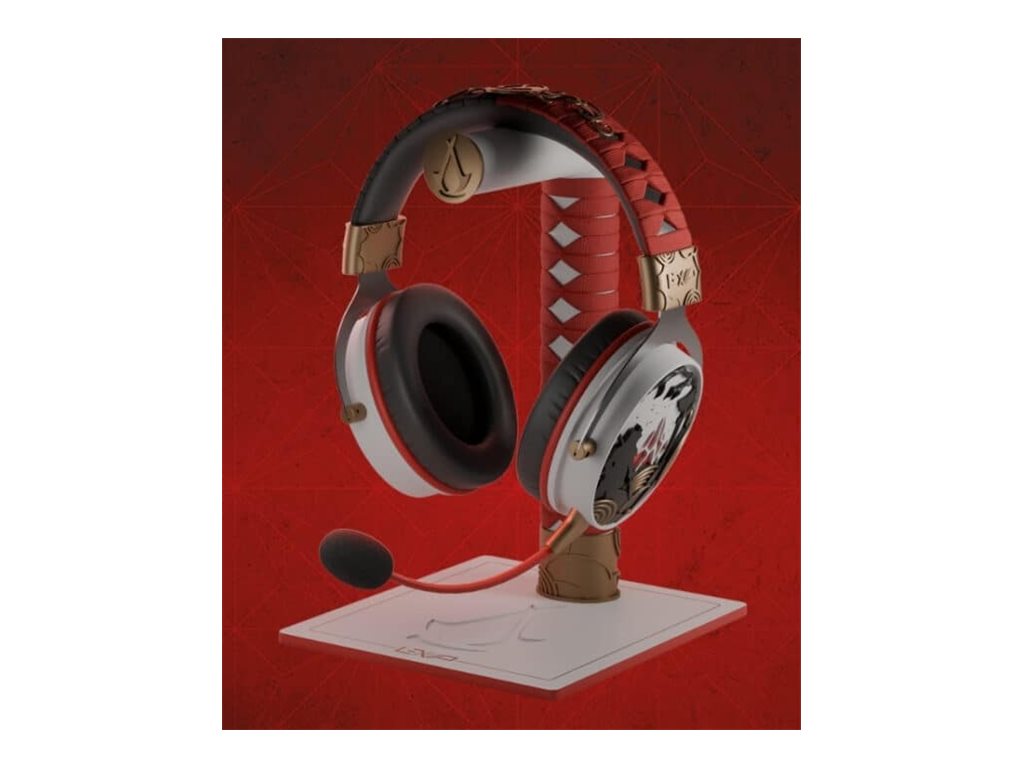 LEXIP X UBISOFT Assassins Creed Shadows Mentor Box PS5 Game Headset Vorderansicht