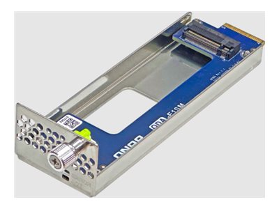 QNAP QDA-E1SM2 E1.S Tray M.2 2280 adapter v2 Vorderansicht