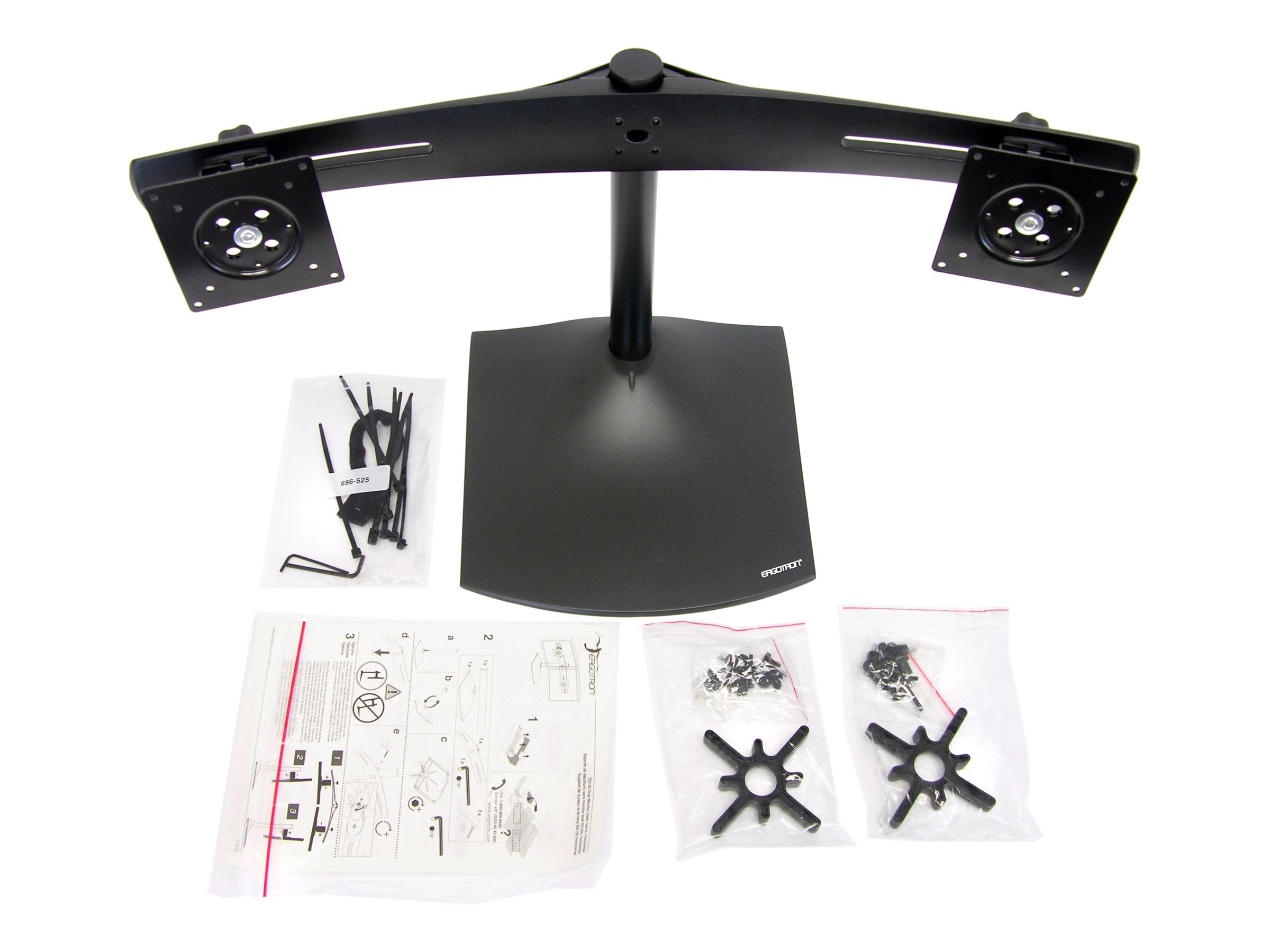 Verpackung des ERGOTRON DS100 Standfuss