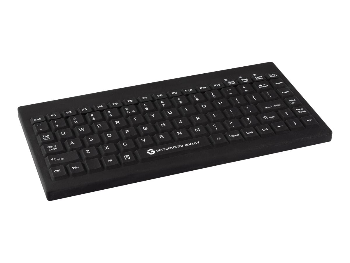 GETT GCQ Cleantype Easy Protect Compact Silikontastatur Vorderansicht