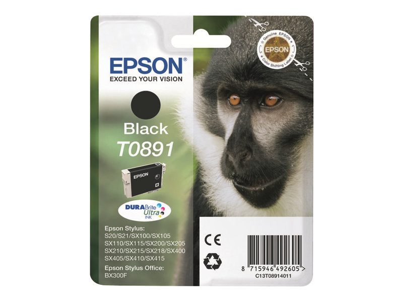 EPSON T0891 Tintenpatrone schwarz Detailansicht