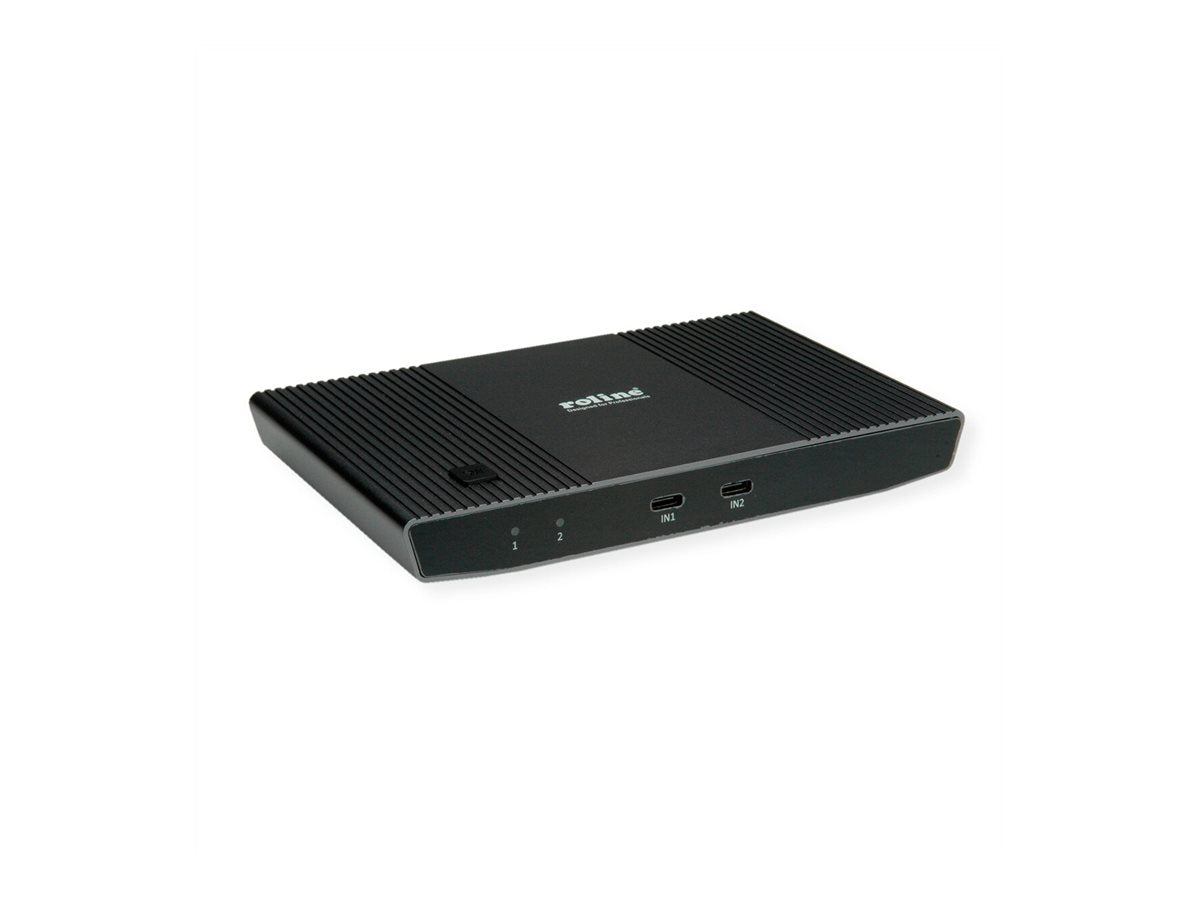 ROLINE KVM Switch HDMI 4K USB 1 User - 2mobilgeräte Detailansicht