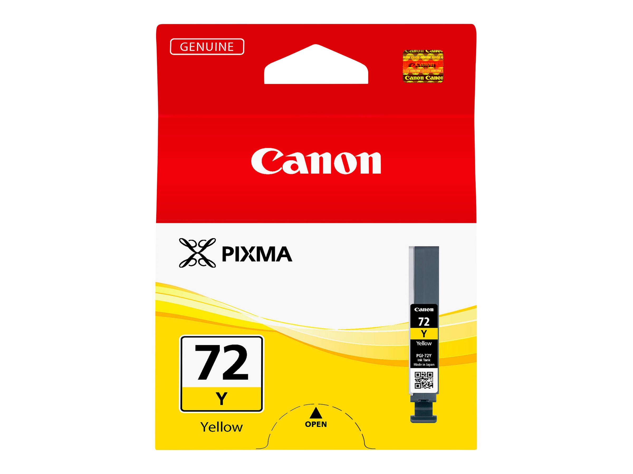 CANON PGI-72 Y Tinte gelb Vorderansicht