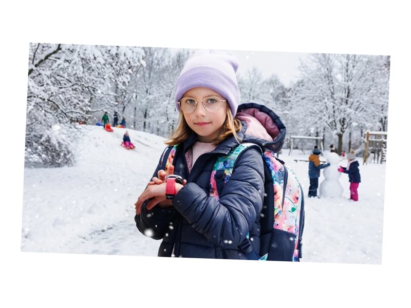 TELEKOM Anio Kidswatch 6 rot Detailansicht