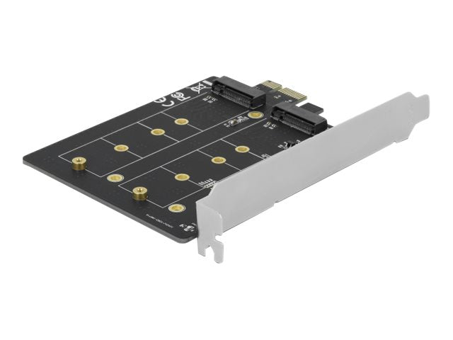DELOCK PCI Express x1 Karte Rückansicht