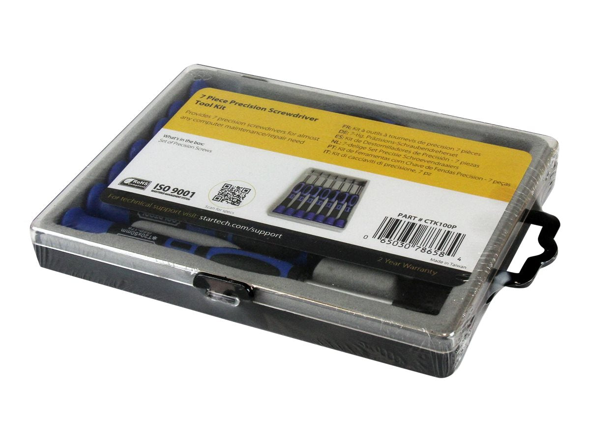 STARTECH.COM 7 Piece Precision Screwdriver Computer Tool Kit - Verpackung
