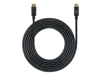 MANHATTAN 8K60Hz DisplayPort 1.4 Kabel Stecker auf Stecker 3m unterstützt 4K144Hz HDR vergoldete Kontakte schwarz
