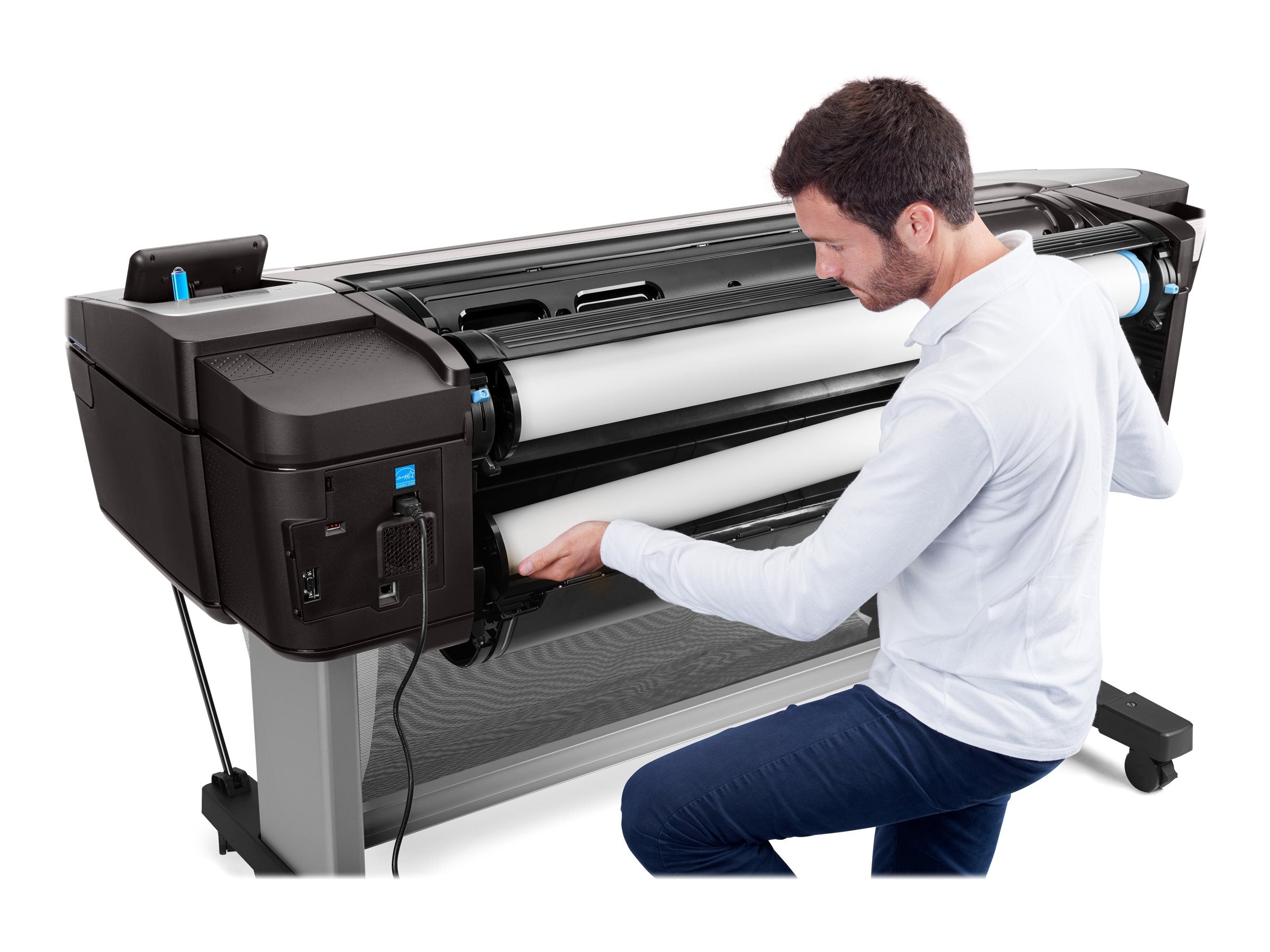 HP DesignJet T1700dr 44-in PS Printer Seitenansicht