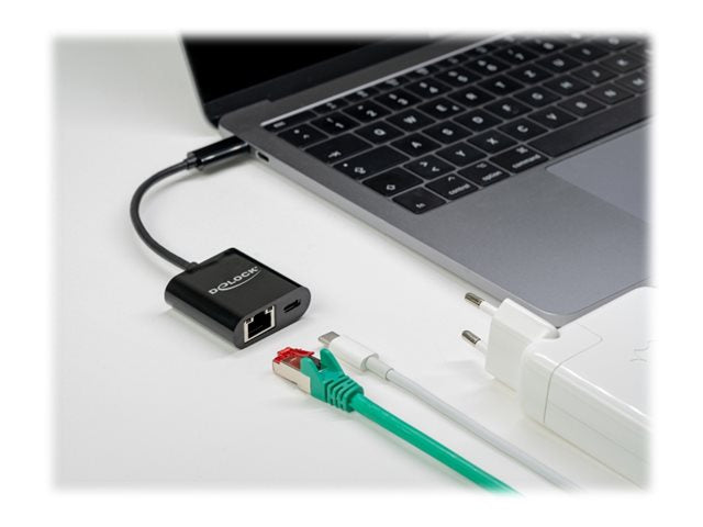 DELOCK USB Type-C Adapter zu Gigabit LAN Verpackung