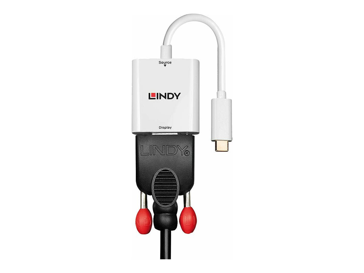 LINDY USB Typ C auf VGA Konverter Verpackung