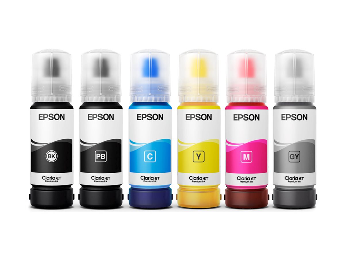 EPSON 1LB 114 EcoTank Magenta Nachfülltinte im Einsatz