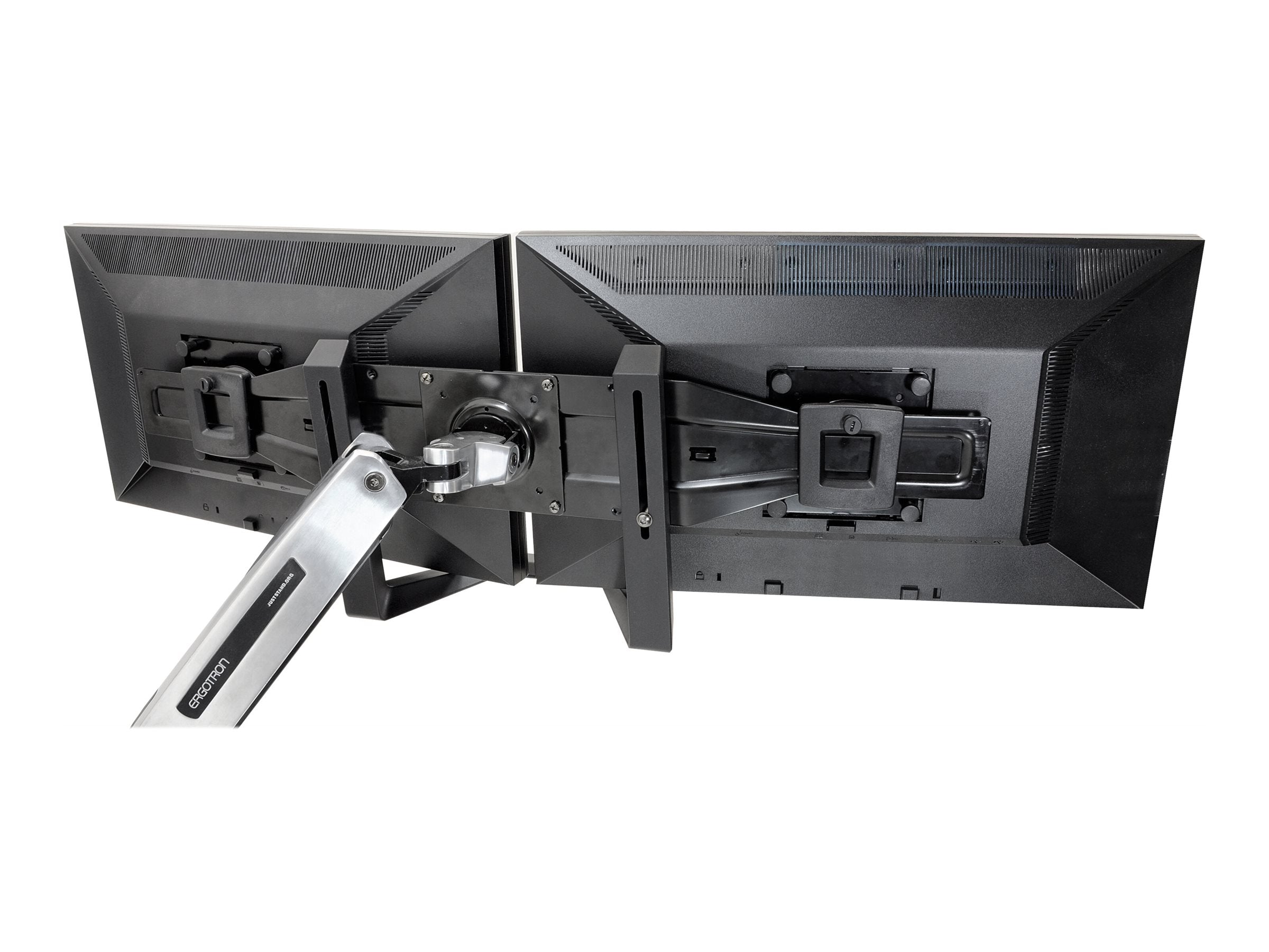 Verpackung des ERGOTRON Dualmonitor und Griff-Kit