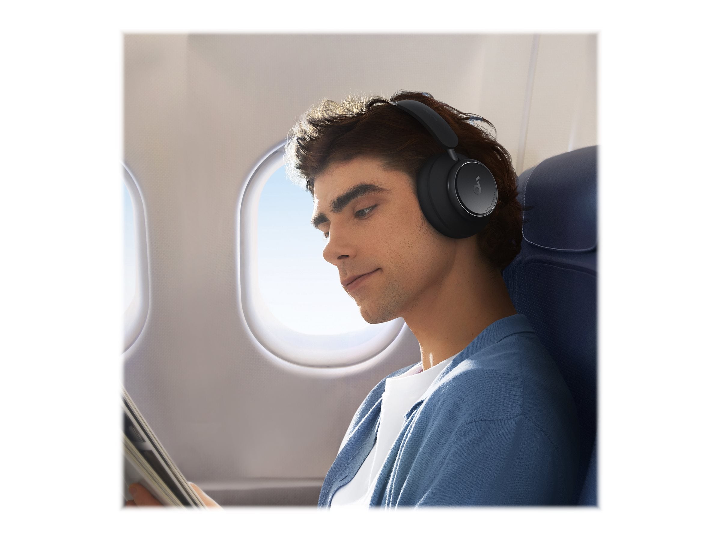 ANKER Soundcore Space Q45 Kopfhörer seitliche Perspektive
