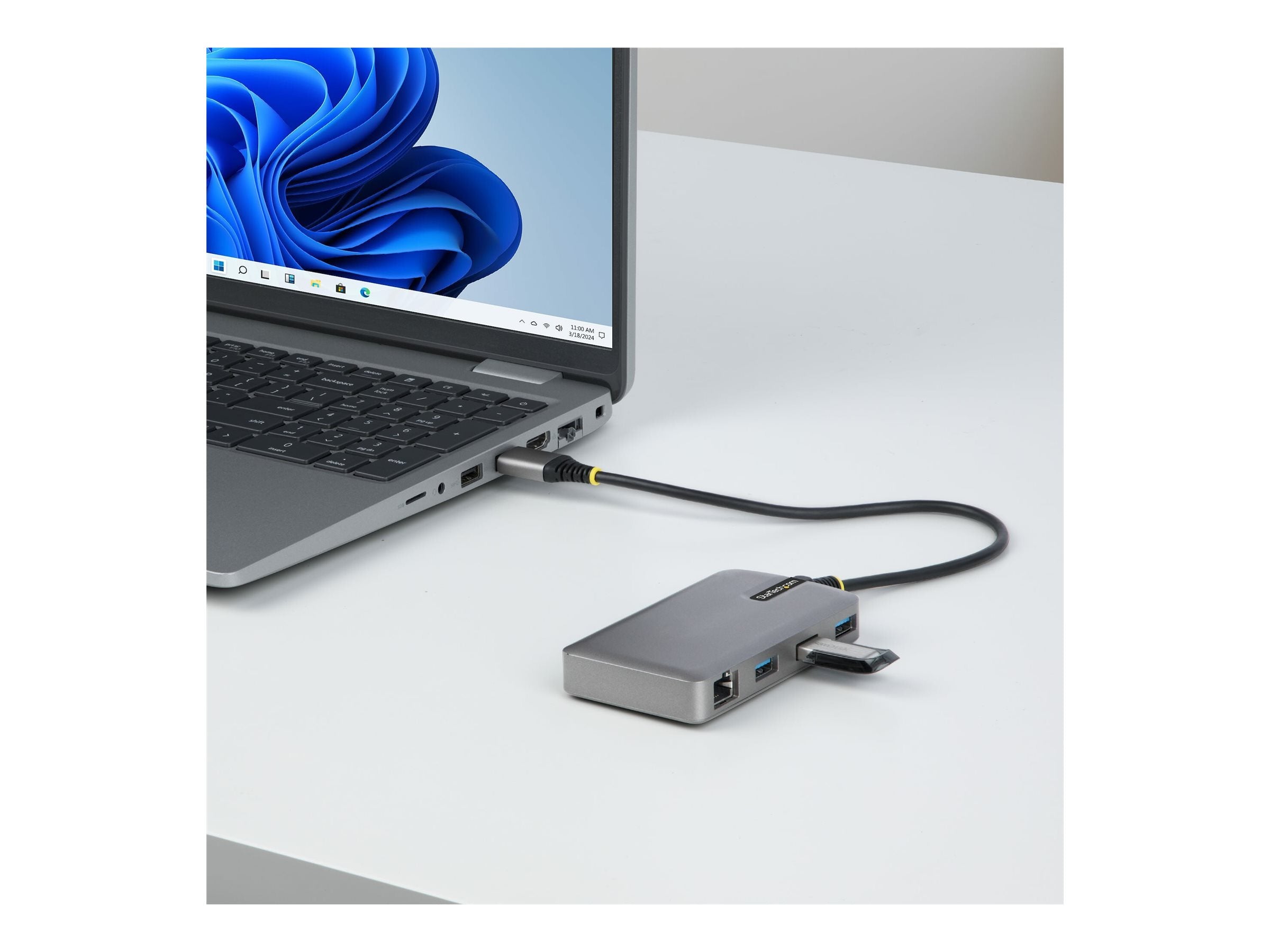 STARTECH.COM 3-Port USB Hub mit Ethernet Verpackung