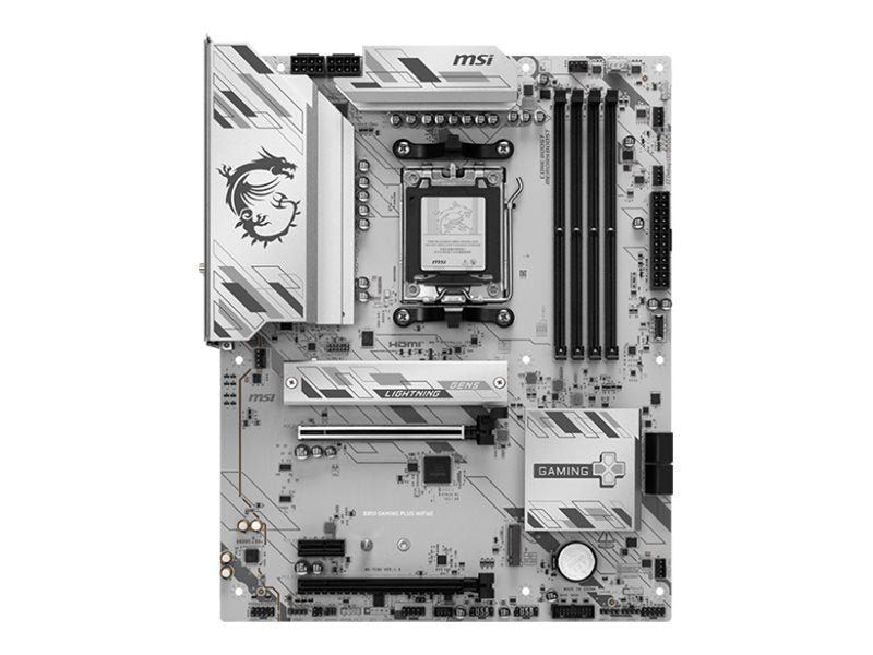 MSI B850 GAMING PLUS WIFI6E Motherboard Vorderansicht