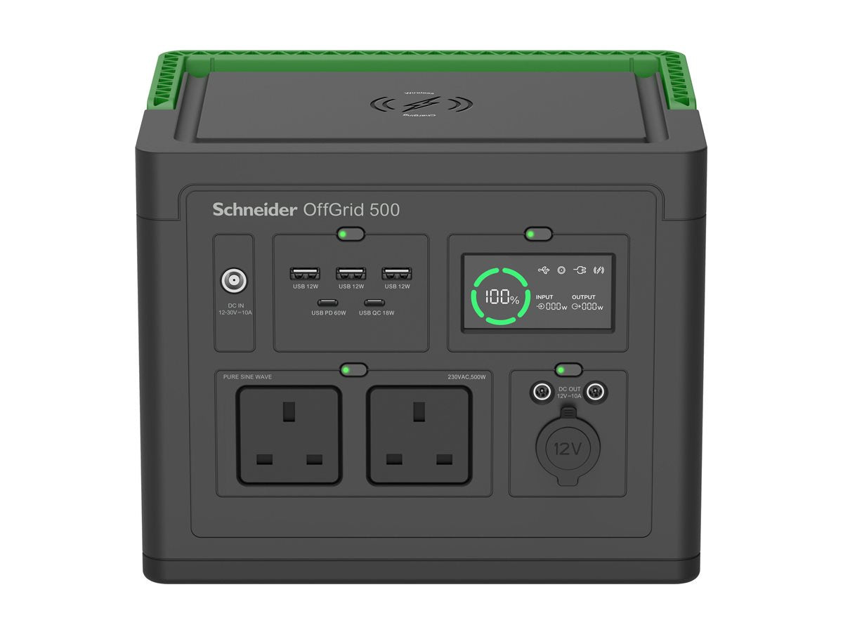 APC Schneider OffGrid Portable Power Station 500 Verpackung