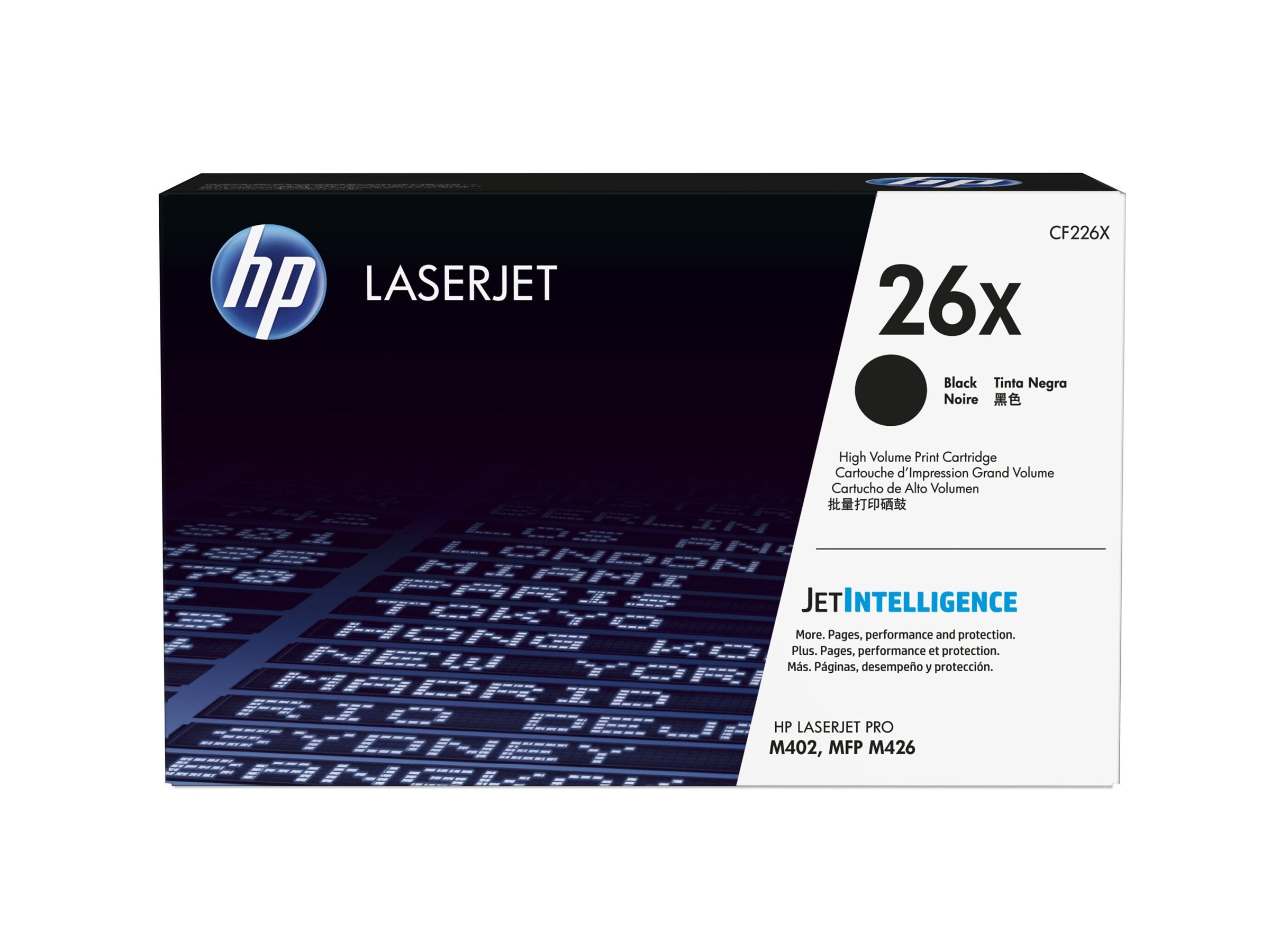 HP 26X Tonerpatrone Verpackung