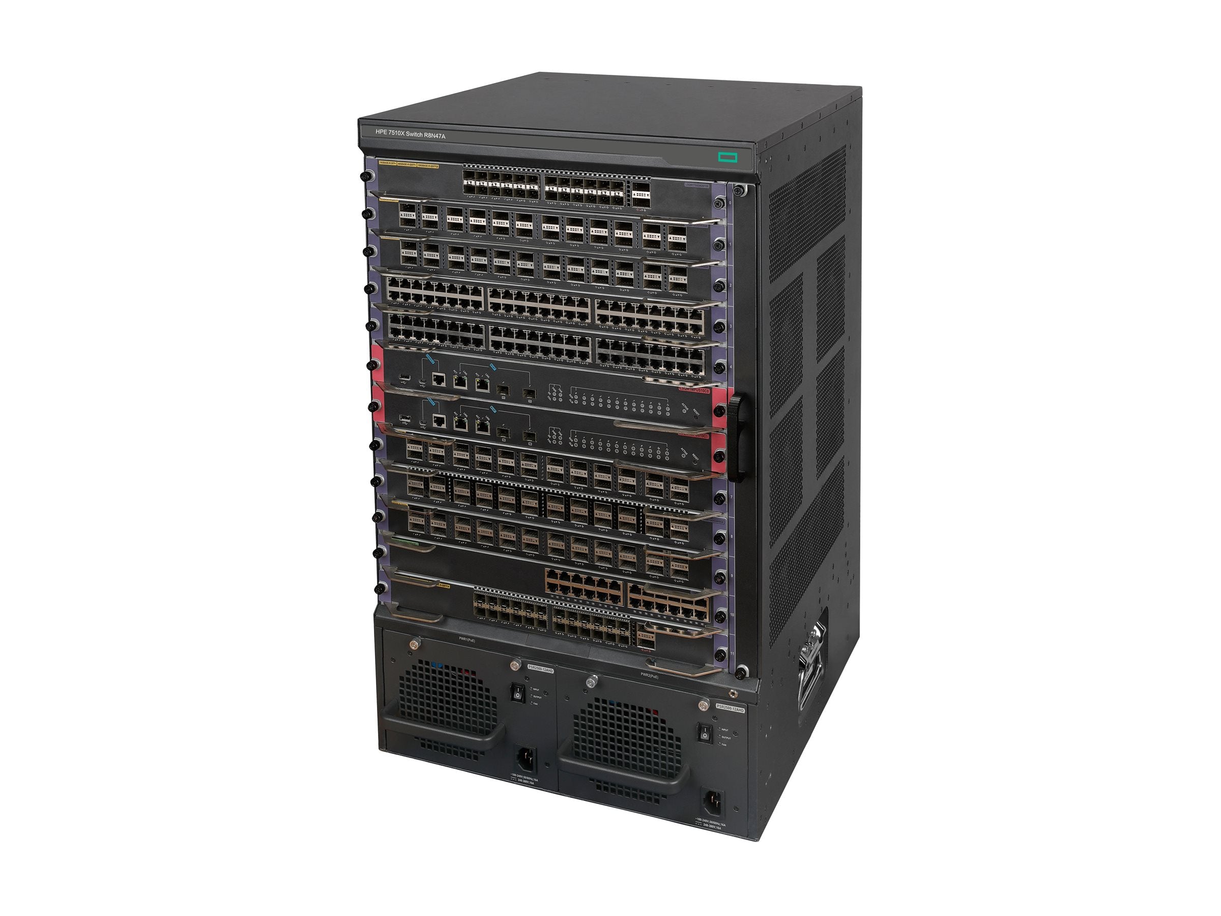 ARUBA HPE FlexNetwork 7510X PoE Ethernet Switch Detailansicht