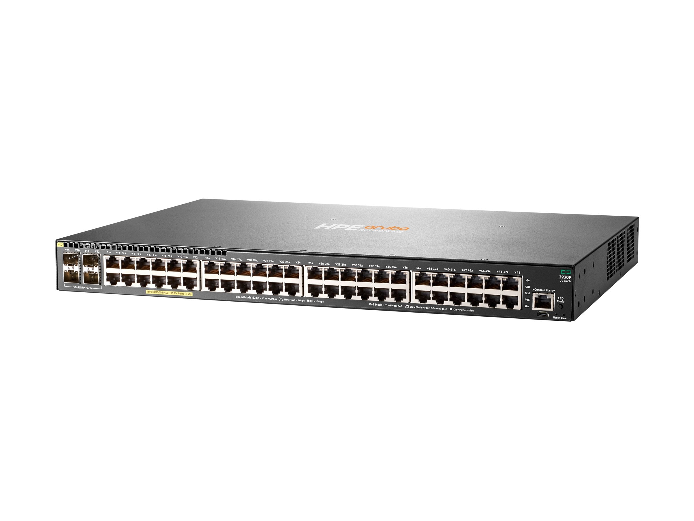 Verpackung des ARUBA HPE Aruba 2930F 48G PoE+ Switch