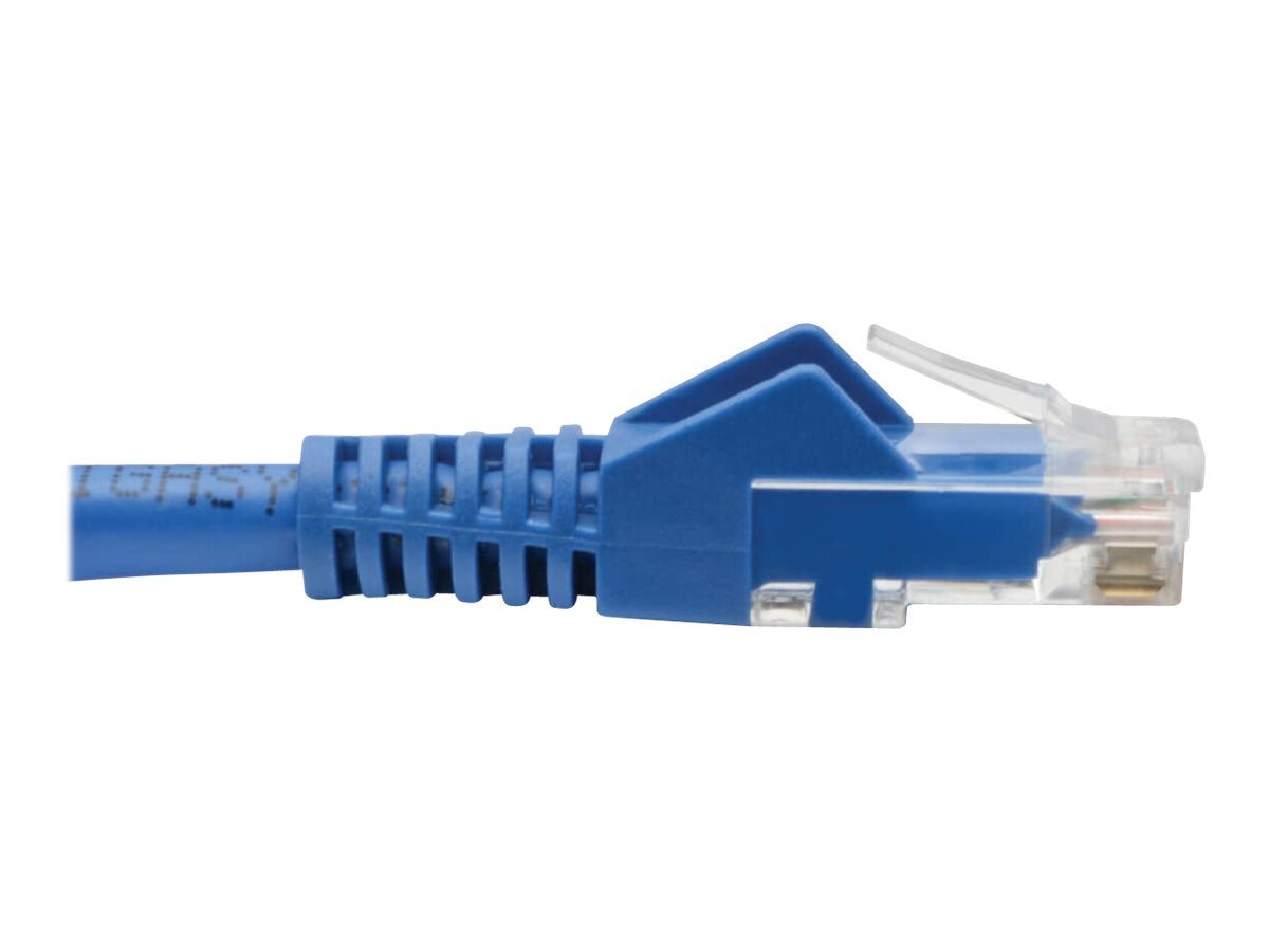 EATON TRIPPLITE M12 X-Code Cat6 1G UTP CMR-LP Ethernet Cable M12m/RJ45m IP68 PoE Blue 3m 9