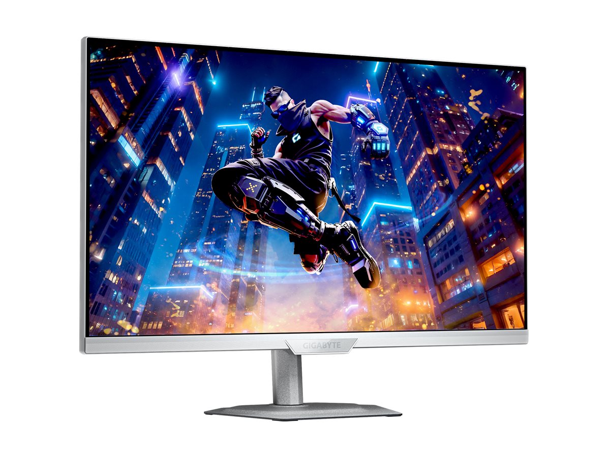 GIGABYTE M27UP ICE Monitor Vorderansicht