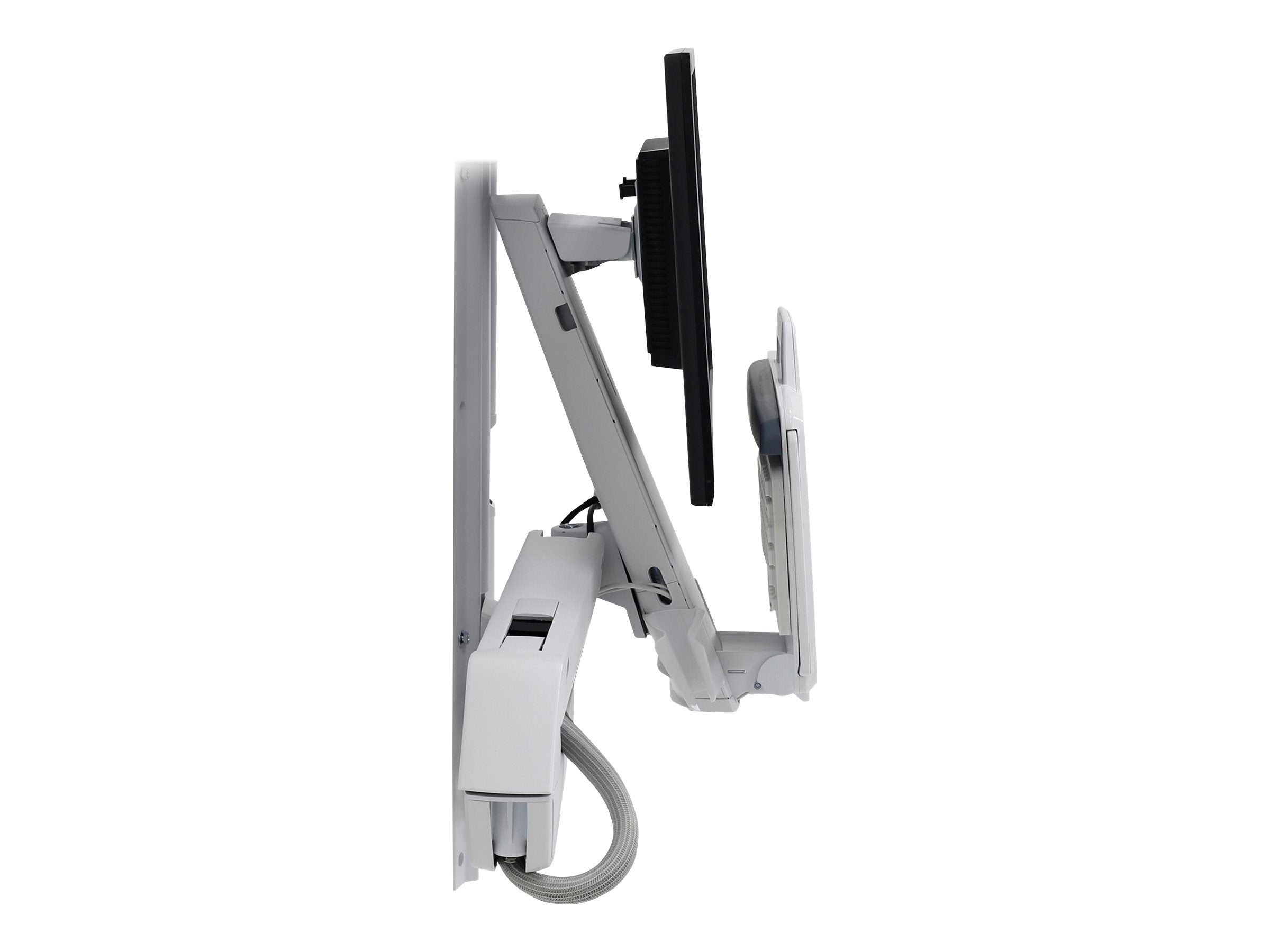 ERGOTRON StyleView Sit-Stand Combo Arm weiss - Detailansicht