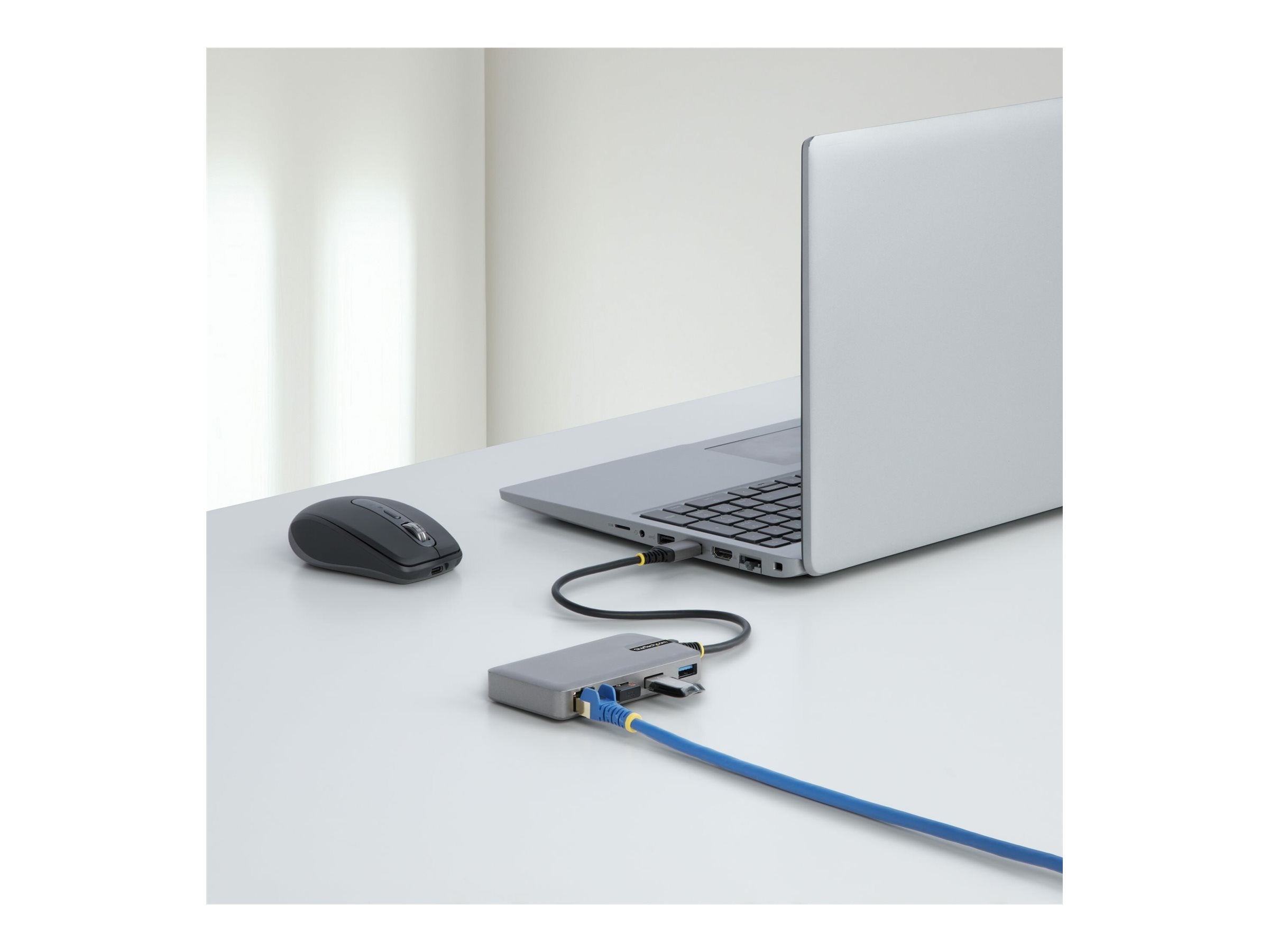 STARTECH.COM 3-Port USB Hub mit Ethernet Anschlussansicht