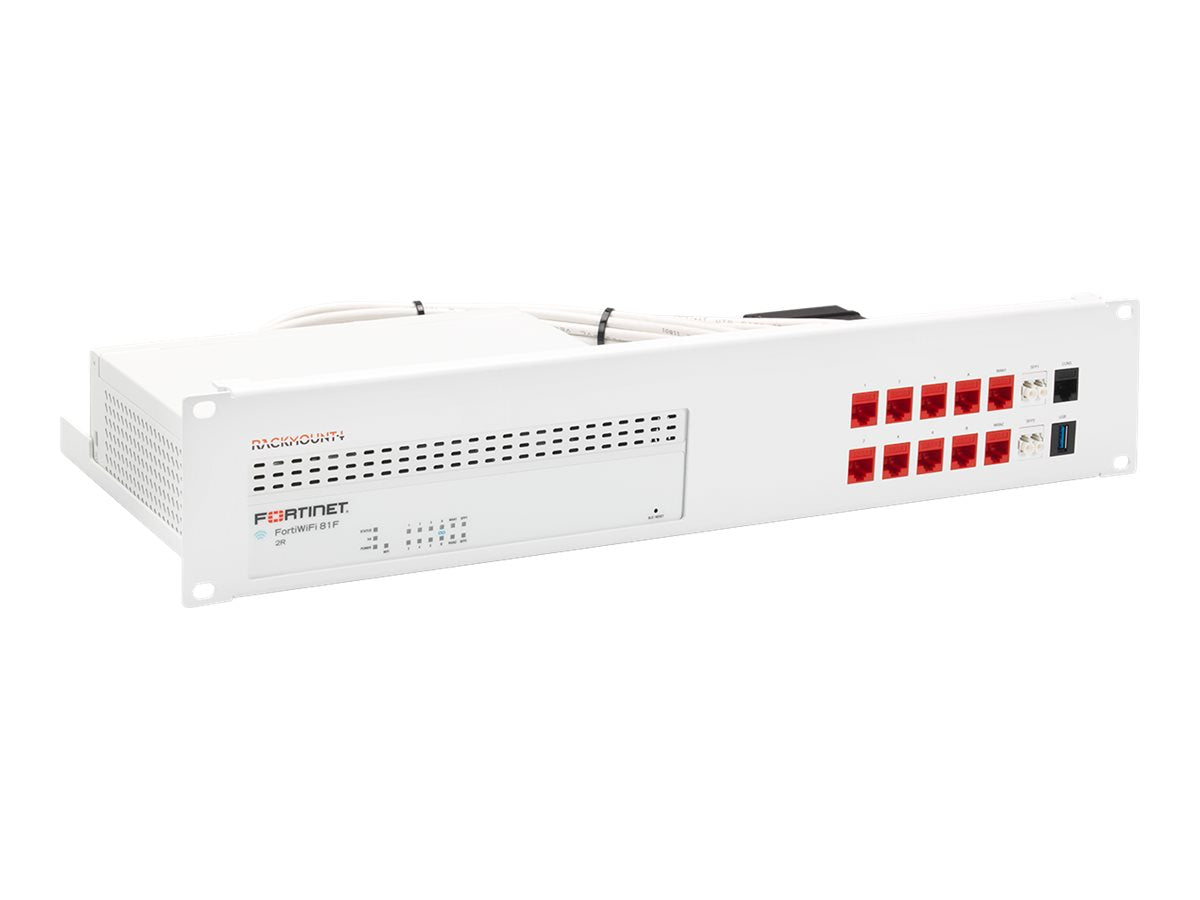 RACKMOUNT FortiGate 80F-PoE DSL & FortiWifi Series Montagesatz Verpackung