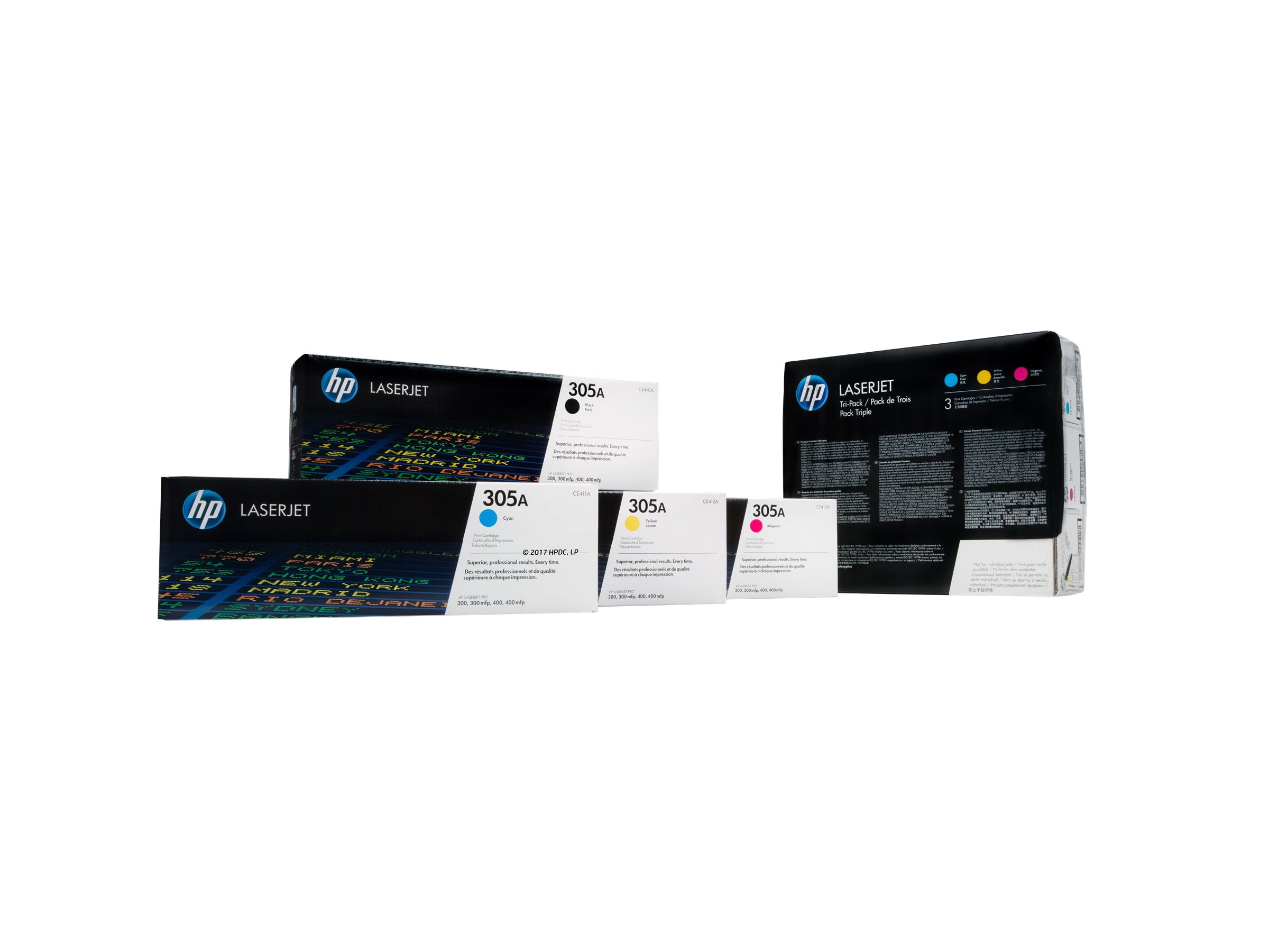 HP 305X Tonerpatrone Verpackung