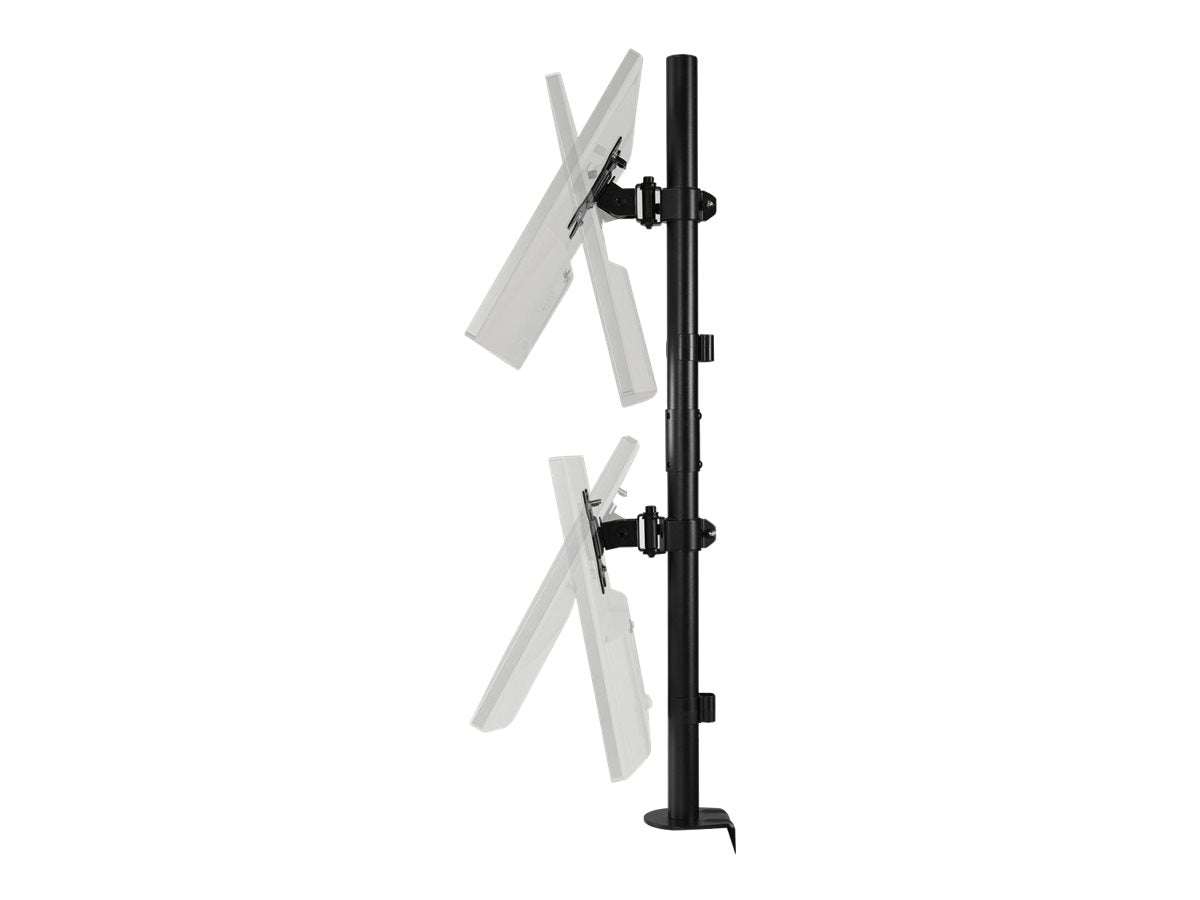 KENSINGTON Vertical Stacking Dual Arm Seitenansicht