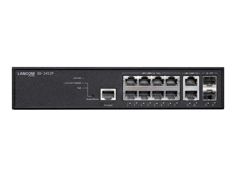 LANCOM GS-2412P Switch Vorderansicht