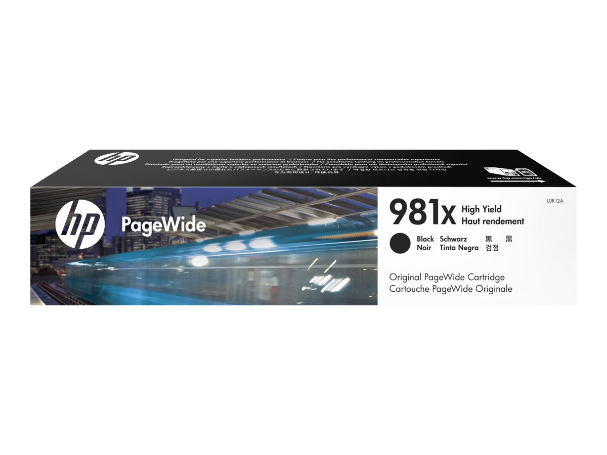 HP 981X High Yield Schwarz PageWide Cartridge Verpackung