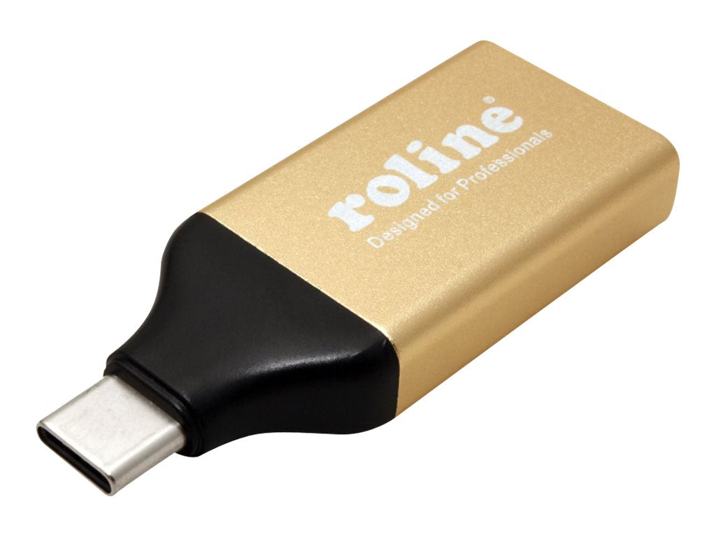 ROLINE GOLD Adapter USB Typ C - HDMI ST/BU Vorderansicht