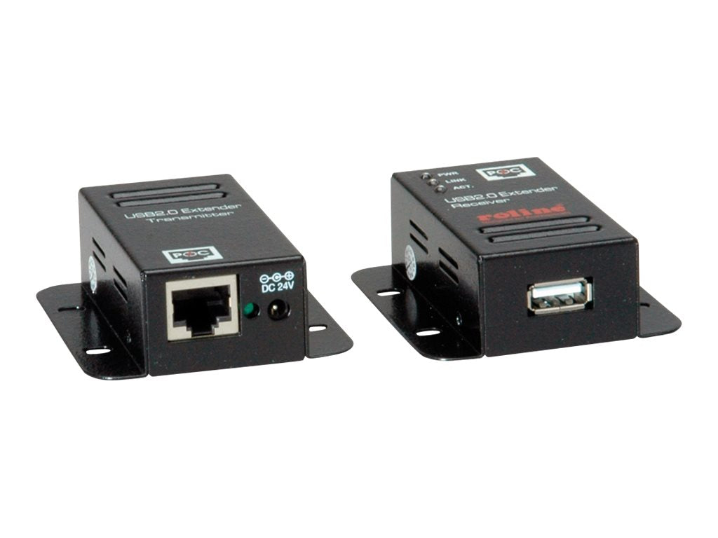 ROLINE USB 2.0 Verlängerung über RJ45 Detailansicht