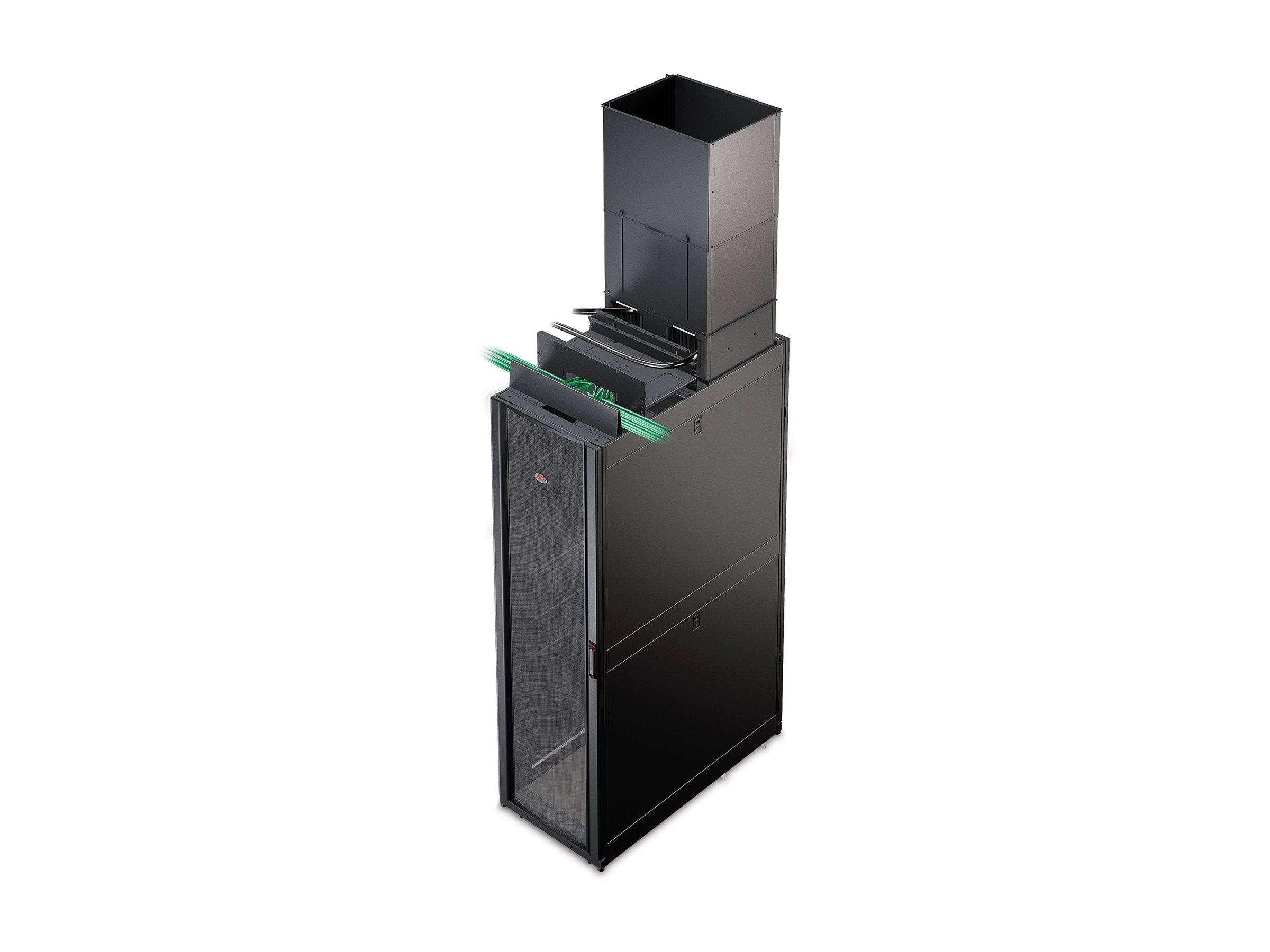 APC Ueberkopf-Kabelfuehrungsverlaengerung NetShelter SX 600mm Installation