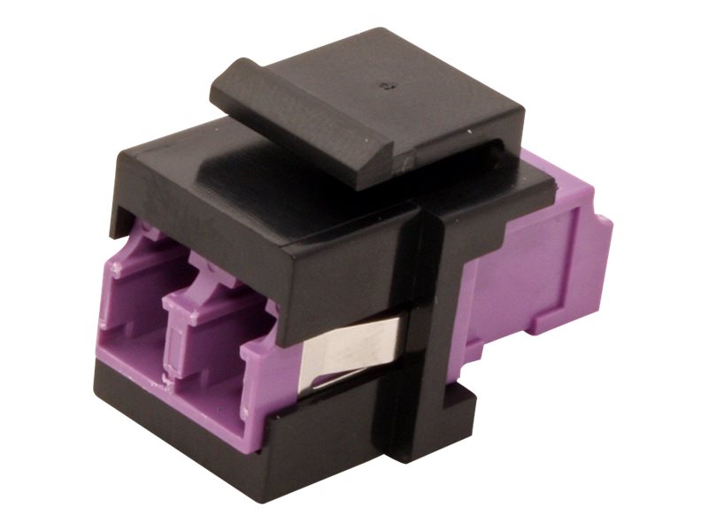 ROLINE Keystone LWL-Adapter LC/LC Duplex Multimode OM4 - Verpackung