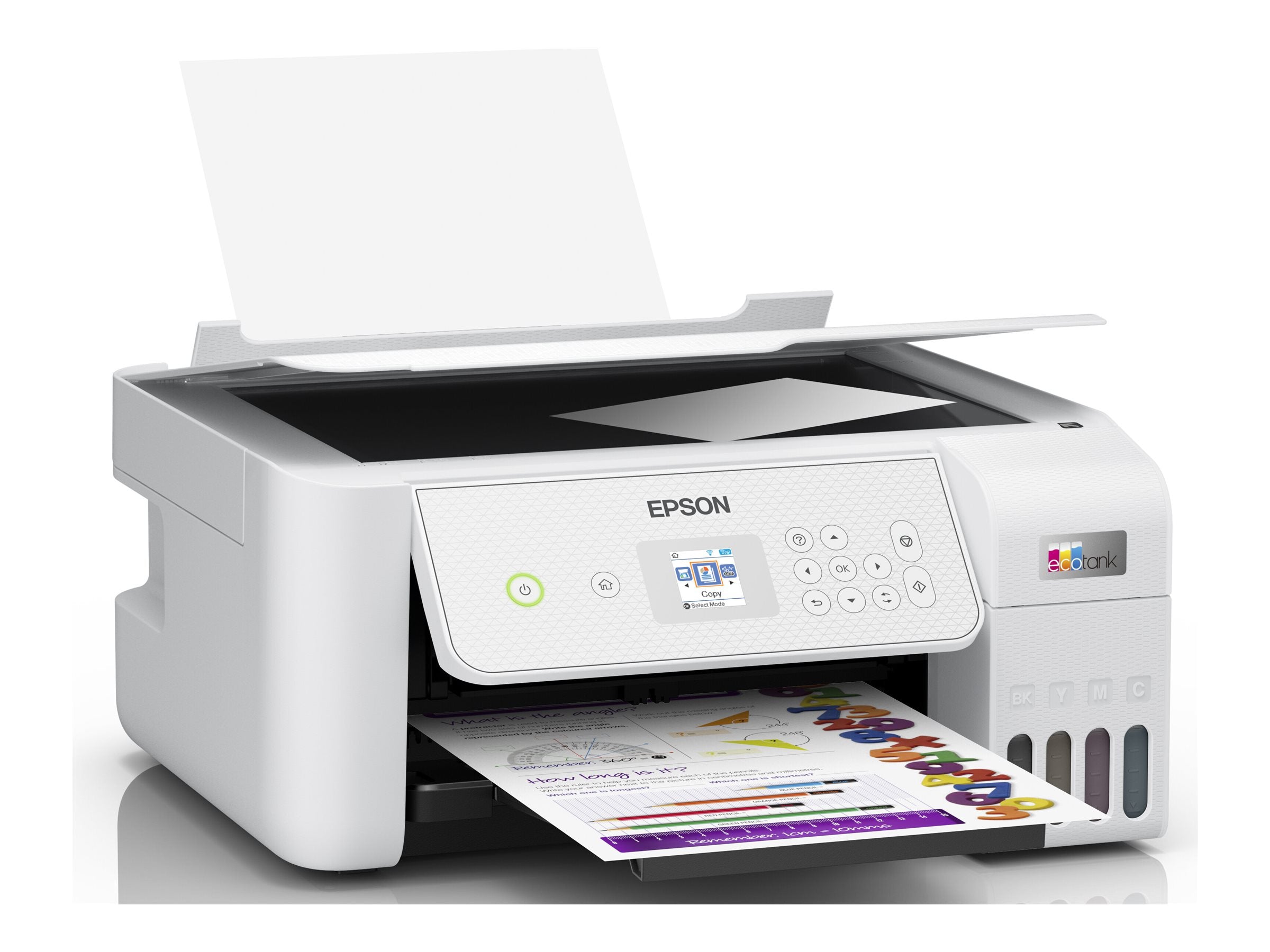 EPSON EcoTank ET-2876 Multifunktionsdrucker Seitenansicht