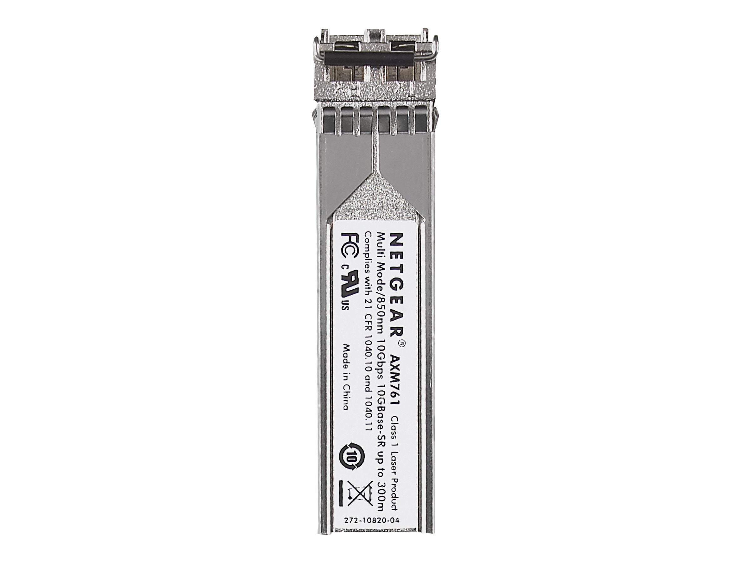 NETGEAR ProSafe 10GBASE-SR SFP+ Modul Detailansicht