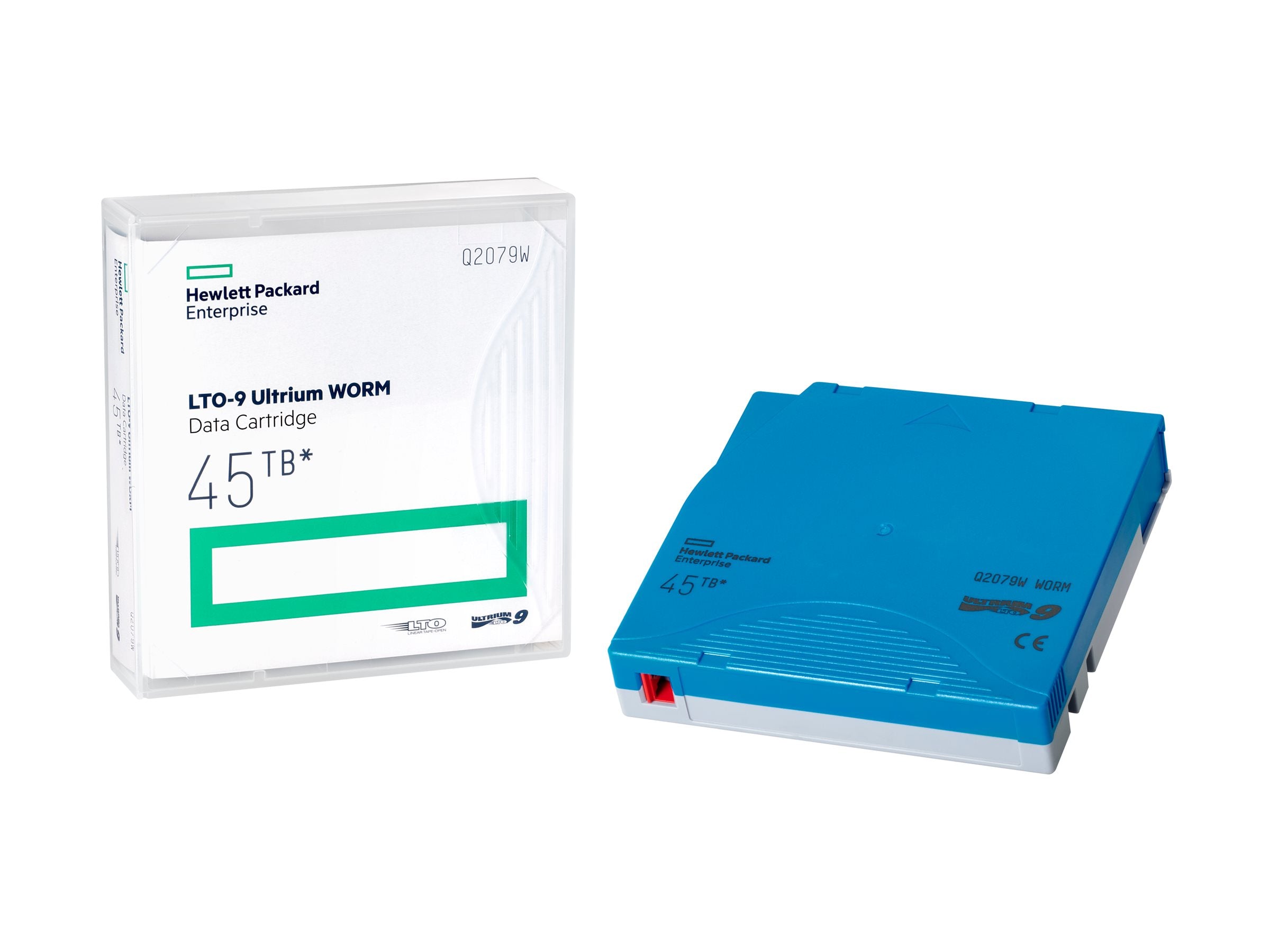 HPE LTO-9 Ultrium 45TB WORM Data Cartridge Vorderansicht